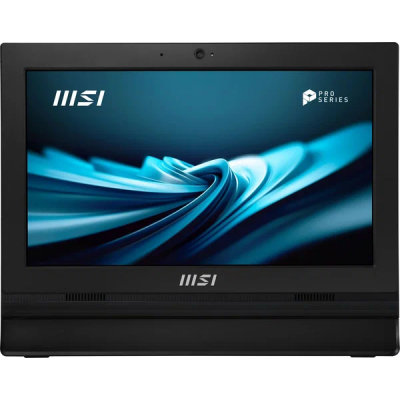 Моноблок MSI Pro AP162T ADL-012XRU 15.6" Full HD Touch N100 (0.8) 4Gb SSD128Gb UHDG CR без ОС 2xGbitEth WiFi BT 65W клавиатура мышь Cam черный 1920x1080
