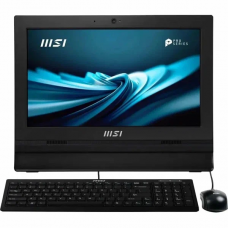 Моноблок MSI Pro AP162T ADL-013RU 15.6" Full HD Touch N100 (0.8) 4Gb SSD128Gb UHDG CR Windows 11 Pro 2xGbitEth WiFi BT 65W клавиатура мышь Cam черный 1920x1080