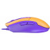 Мышь A4Tech Bloody L65 Max желтый/фиолетовый оптическая 12000dpi USB 6but (L65 MAX/ROYAL VIOLET)