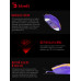 Мышь A4Tech Bloody L65 Max желтый/фиолетовый оптическая 12000dpi USB 6but (L65 MAX/ROYAL VIOLET)