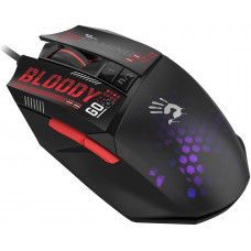 Мышь A4Tech Bloody W60 Max Mini черный/рисунок оптическая 12000dpi USB 9but