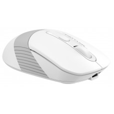 Мышь A4Tech Fstyler FB10C белый/серый оптическая 2000dpi беспров. BT/Radio USB 4but (FB10C GRAYISH WHITE)