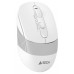 Мышь A4Tech Fstyler FB10C белый/серый оптическая 2000dpi беспров. BT/Radio USB 4but (FB10C GRAYISH WHITE)