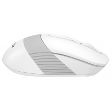 Мышь A4Tech Fstyler FB10C белый/серый оптическая 2000dpi беспров. BT/Radio USB 4but (FB10C GRAYISH WHITE)