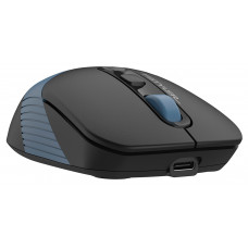 Мышь A4Tech Fstyler FB10C черный/синий оптическая 2000dpi беспров. BT/Radio USB 4but (FB10C ASH BLUE)