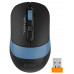 Мышь A4Tech Fstyler FB10C черный/синий оптическая 2000dpi беспров. BT/Radio USB 4but (FB10C ASH BLUE)