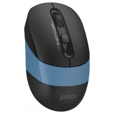 Мышь A4Tech Fstyler FB10C черный/синий оптическая 2000dpi беспров. BT/Radio USB 4but (FB10C ASH BLUE)