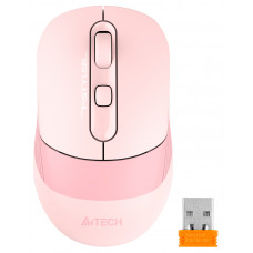 Мышь A4Tech Fstyler FB10C розовый оптическая 2000dpi беспров. BT/Radio USB 4but (FB10C BABY PINK)