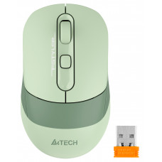Мышь A4Tech Fstyler FB10C зеленый оптическая 2000dpi беспров. BT/Radio USB 4but (FB10C MATCHA GREEN)