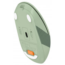 Мышь A4Tech Fstyler FB10C зеленый оптическая 2000dpi беспров. BT/Radio USB 4but (FB10C MATCHA GREEN)