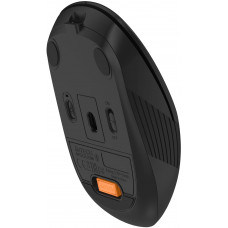 Мышь A4Tech Fstyler FB10CS черный оптическая 2000dpi silent беспров. BT/Radio USB 4but (FB10CS USB STONE BLACK)