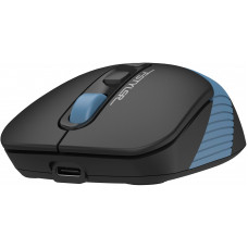 Мышь A4Tech Fstyler FB10CS черный/синий оптическая 2000dpi silent беспров. BT/Radio USB 4but (FB10CS USB ASH BLUE)