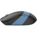 Мышь A4Tech Fstyler FB10CS черный/синий оптическая 2000dpi silent беспров. BT/Radio USB 4but (FB10CS USB ASH BLUE)