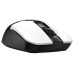 Мышь A4Tech Fstyler FB12 белый/черный оптическая 1200dpi беспров. BT/Radio USB 3but (FB12 PANDA)