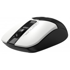 Мышь A4Tech Fstyler FB12 белый/черный оптическая 1200dpi беспров. BT/Radio USB 3but (FB12 PANDA)
