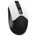 Мышь A4Tech Fstyler FB12 белый/черный оптическая 1200dpi беспров. BT/Radio USB 3but (FB12 PANDA)
