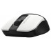 Мышь A4Tech Fstyler FB12 белый/черный оптическая 1200dpi беспров. BT/Radio USB 3but (FB12 PANDA)