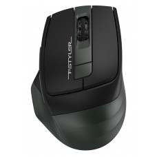 Мышь A4Tech Fstyler FB35 зеленый/черный оптическая 2000dpi беспров. BT/Radio USB для ноутбука 6but (FB35 MIDLIGHT GREEN)