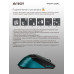 Мышь A4Tech Fstyler FB35C зеленый/черный оптическая (2400dpi) беспроводная BT/Radio USB (6but)