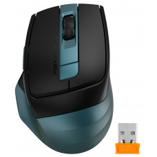 Мышь A4Tech Fstyler FB35C зеленый/черный оптическая (2400dpi) беспроводная BT/Radio USB (6but)