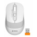 Мышь A4Tech Fstyler FG10 белый/серый оптическая 2000dpi беспров. USB 3but (FG10 WHITE)
