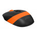 Мышь A4Tech Fstyler FG10 черный/оранжевый оптическая 2000dpi беспров. USB 4but (FG10 ORANGE)
