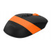 Мышь A4Tech Fstyler FG10 черный/оранжевый оптическая 2000dpi беспров. USB 4but (FG10 ORANGE)