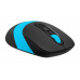 Мышь A4Tech Fstyler FG10 черный/синий оптическая 2000dpi беспров. USB 4but (FG10 BLUE)
