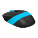 Мышь A4Tech Fstyler FG10 черный/синий оптическая 2000dpi беспров. USB 4but (FG10 BLUE)