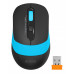 Мышь A4Tech Fstyler FG10 черный/синий оптическая 2000dpi беспров. USB 4but (FG10 BLUE)