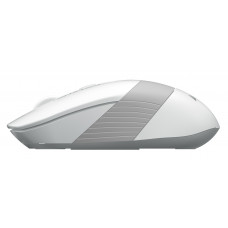 Мышь A4Tech Fstyler FG10S белый/серый оптическая 2000dpi silent беспров. USB для ноутбука 4but (FG10S WHITE)