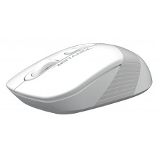Мышь A4Tech Fstyler FG10S белый/серый оптическая 2000dpi silent беспров. USB для ноутбука 4but (FG10S WHITE)
