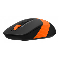 Мышь A4Tech Fstyler FG10S черный/оранжевый оптическая 2000dpi silent беспров. USB для ноутбука 4but (FG10S ORANGE)