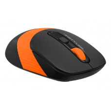 Мышь A4Tech Fstyler FG10S черный/оранжевый оптическая 2000dpi silent беспров. USB для ноутбука 4but (FG10S ORANGE)