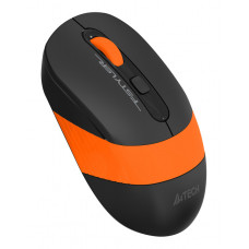 Мышь A4Tech Fstyler FG10S черный/оранжевый оптическая 2000dpi silent беспров. USB для ноутбука 4but (FG10S ORANGE)