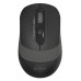Мышь A4Tech Fstyler FG10S черный/серый оптическая 2000dpi silent беспров. USB для ноутбука 4but (FG10S GREY)