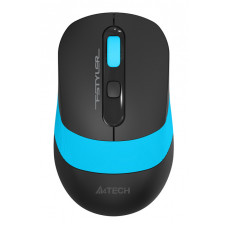 Мышь A4Tech Fstyler FG10S черный/синий оптическая 2000dpi silent беспров. USB для ноутбука 4but (FG10S BLUE)