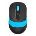 Мышь A4Tech Fstyler FG10S черный/синий оптическая 2000dpi silent беспров. USB для ноутбука 4but (FG10S BLUE)
