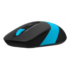 Мышь A4Tech Fstyler FG10S черный/синий оптическая 2000dpi silent беспров. USB для ноутбука 4but (FG10S BLUE)