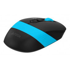 Мышь A4Tech Fstyler FG10S черный/синий оптическая 2000dpi silent беспров. USB для ноутбука 4but (FG10S BLUE)
