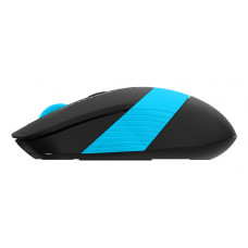Мышь A4Tech Fstyler FG10S черный/синий оптическая 2000dpi silent беспров. USB для ноутбука 4but (FG10S BLUE)