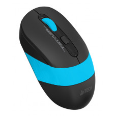 Мышь A4Tech Fstyler FG10S черный/синий оптическая 2000dpi silent беспров. USB для ноутбука 4but (FG10S BLUE)