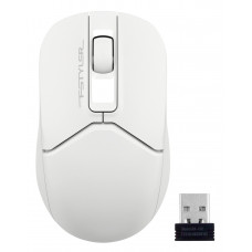 Мышь A4Tech Fstyler FG12 белый оптическая 1200dpi беспров. USB 3but (FG12 WHITE)