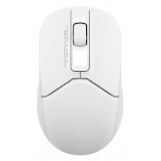 Мышь A4Tech Fstyler FG12S белый оптическая 1200dpi silent беспров. USB 3but