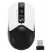 Мышь A4Tech Fstyler FG12S Panda белый/черный оптическая 1200dpi silent беспров. USB 3but
