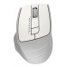 Мышь A4Tech Fstyler FG30S белый/серый оптическая 2000dpi silent беспров. USB 6but (FG30S WHITE)