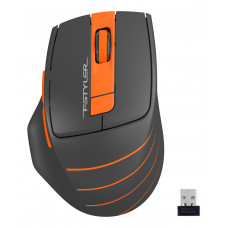 Мышь A4Tech Fstyler FG30S серый/оранжевый оптическая 2000dpi silent беспров. USB 6but (FG30S ORANGE)