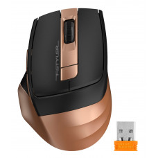 Мышь A4Tech Fstyler FG35 бронзовый/черный оптическая 2000dpi беспров. USB 6but (FG35 BRONZE)