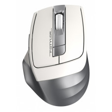 Мышь A4Tech Fstyler FG35 серебристый/белый оптическая 2000dpi беспров. USB 6but (FG35 SILVER)