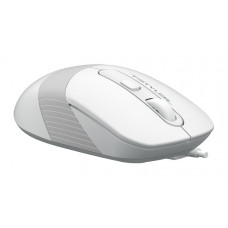 Мышь A4Tech Fstyler FM10 белый/серый оптическая 1600dpi USB 4but (FM10 WHITE)